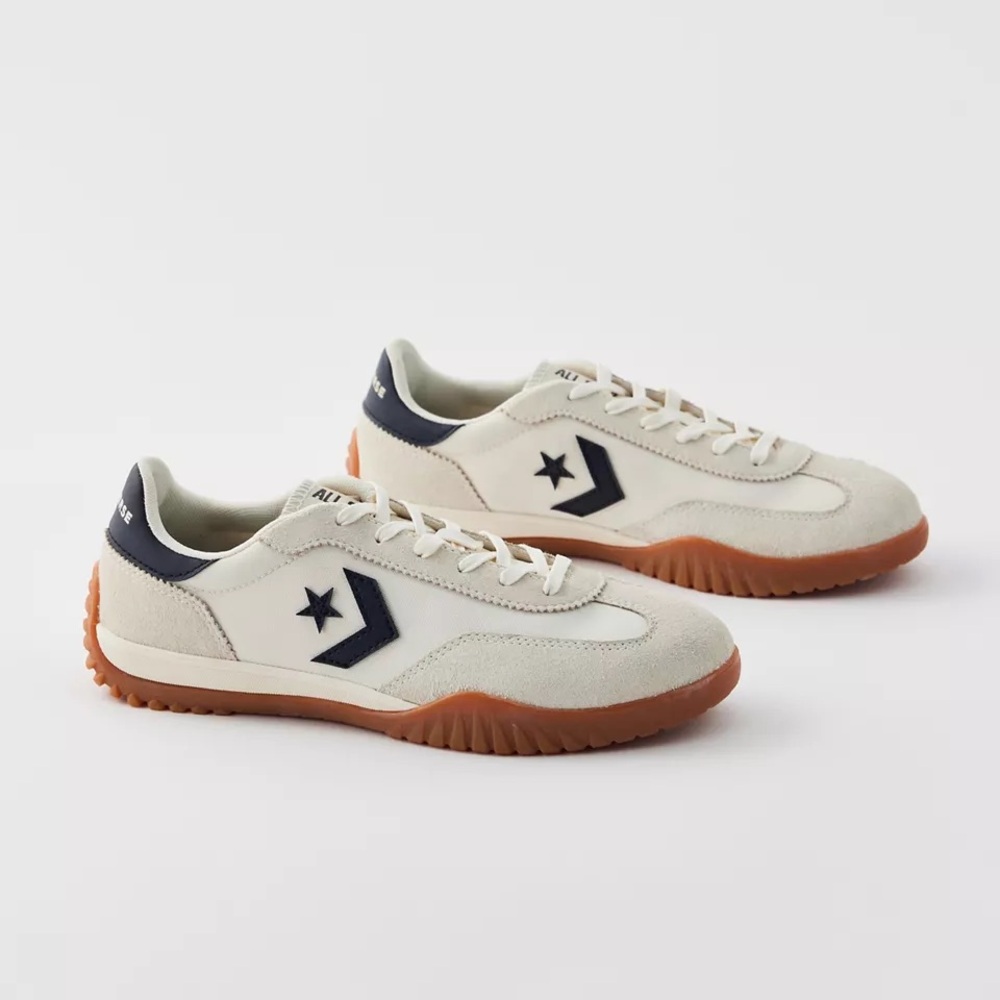 Women’s Converse Run Star Trainer Casual Shoes - Egret/Black/Honey A08262C - Picture 7 of 12
